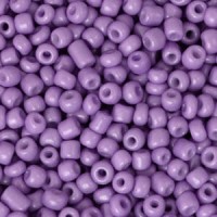 Glasperlen rocailles 8/0 (3mm) Crocus petal purple